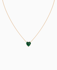 Zambian Lab Emerald / Heart / 3ct