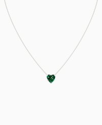 Zambian Lab Emerald / Heart / 3ct