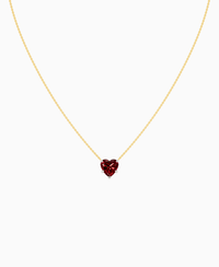 Pigeon Blood Lab Ruby / Heart / 3ct