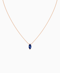 Royal Blue Lab Sapphire / Marquise (NS) / 1ct