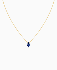 Royal Blue Lab Sapphire / Marquise (NS) / 1ct