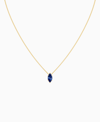 Royal Blue Lab Sapphire / Marquise (NS) / 1ct