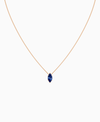 Royal Blue Lab Sapphire / Marquise (NS) / 1ct