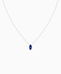 Royal Blue Lab Sapphire / Marquise (NS) / 1ct