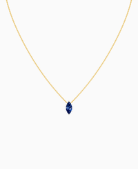 Royal Blue Lab Sapphire / Marquise (NS) / 1ct