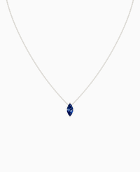 Royal Blue Lab Sapphire / Marquise (NS) / 1ct