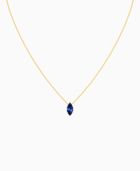 Royal Blue Lab Sapphire / Marquise (NS) / 1ct