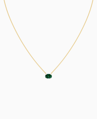 Zambian Lab Emerald / Oval (EW) / 1ct
