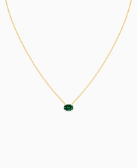 Zambian Lab Emerald / Oval (EW) / 1ct