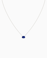 Royal Blue Lab Sapphire / Oval (EW) / 1ct