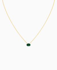 Zambian Lab Emerald / Oval (EW) / 1ct