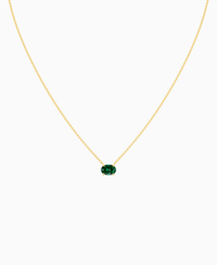 Zambian Lab Emerald / Oval (EW) / 1ct