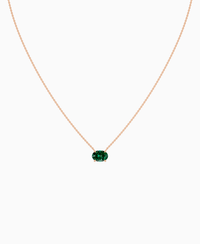 Zambian Lab Emerald / Oval (EW) / 1.5ct