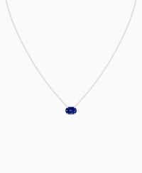 Royal Blue Lab Sapphire / Oval (EW) / 1.5ct