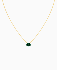 Zambian Lab Emerald / Oval (EW) / 1.5ct