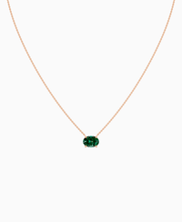 Zambian Lab Emerald / Oval (EW) / 2ct
