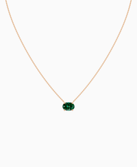 Zambian Lab Emerald / Oval (EW) / 2ct