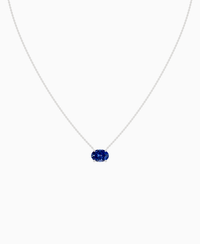 Royal Blue Lab Sapphire / Oval (EW) / 2ct