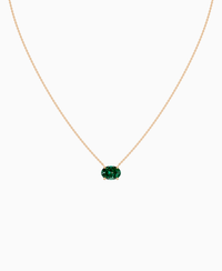 Zambian Lab Emerald / Oval (EW) / 2ct