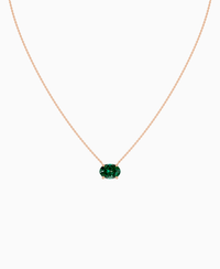 Zambian Lab Emerald / Oval (EW) / 2.5ct
