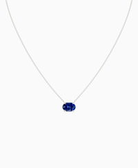 Royal Blue Lab Sapphire / Oval (EW) / 2.5ct