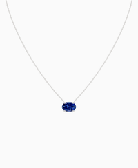Royal Blue Lab Sapphire / Oval (EW) / 3ct