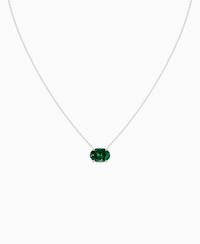 Zambian Lab Emerald / Oval (EW) / 3ct