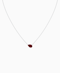 Pigeon Blood Lab Ruby / Pear (EW) / 1ct