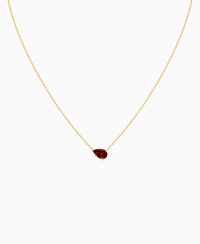 Pigeon Blood Lab Ruby / Pear (EW) / 1ct