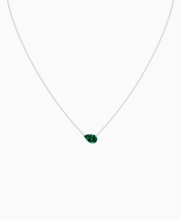 Zambian Lab Emerald / Pear (EW) / 1ct