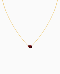 Pigeon Blood Lab Ruby / Pear (EW) / 1ct
