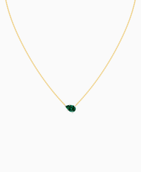Zambian Lab Emerald / Pear (EW) / 1ct