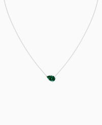 Zambian Lab Emerald / Pear (EW) / 1.5ct