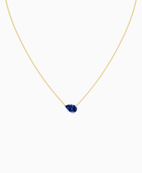 Royal Blue Lab Sapphire / Pear (EW) / 1.5ct