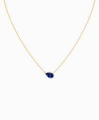 Royal Blue Lab Sapphire / Pear (EW) / 1.5ct