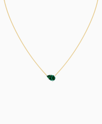 Zambian Lab Emerald / Pear (EW) / 1.5ct