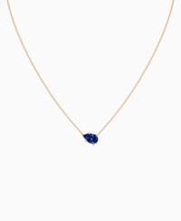 Royal Blue Lab Sapphire / Pear (EW) / 1.5ct