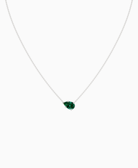 Zambian Lab Emerald / Pear (EW) / 1.5ct