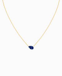 Royal Blue Lab Sapphire / Pear (EW) / 1.5ct
