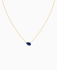Royal Blue Lab Sapphire / Pear (EW) / 1.5ct