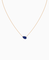 Royal Blue Lab Sapphire / Pear (EW) / 1.5ct