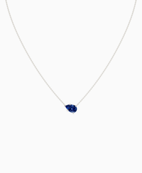 Royal Blue Lab Sapphire / Pear (EW) / 1.5ct