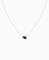 Zambian Lab Emerald / Pear (EW) / 1.5ct