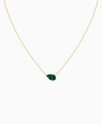 Zambian Lab Emerald / Pear (EW) / 2ct