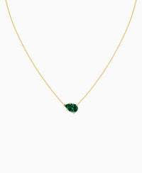 Zambian Lab Emerald / Pear (EW) / 2ct