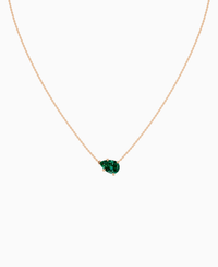 Zambian Lab Emerald / Pear (EW) / 2ct