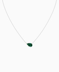 Zambian Lab Emerald / Pear (EW) / 2ct