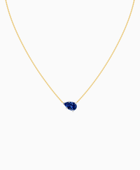Royal Blue Lab Sapphire / Pear (EW) / 2ct