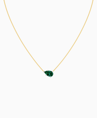 Zambian Lab Emerald / Pear (EW) / 2ct