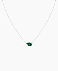 Zambian Lab Emerald / Pear (EW) / 2ct